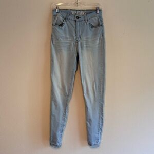 VIP Women's Sky Blue Skinny Jeans Size 11/30
